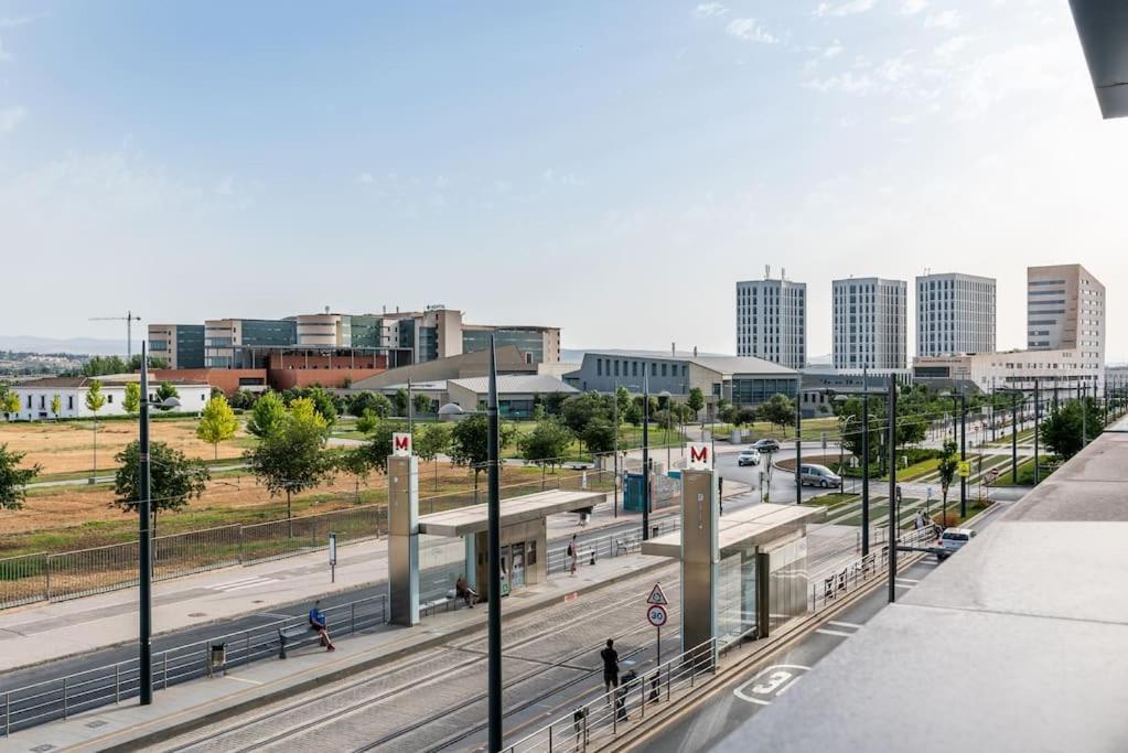 Moderno Apartamento Con Piscina Y Parking Granada Exterior foto